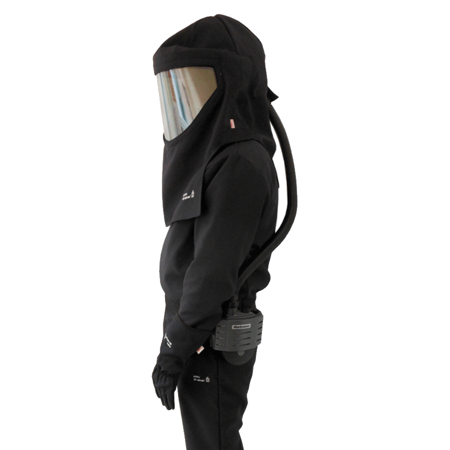 Capucha de Protección Contra Arco Con Ventilación